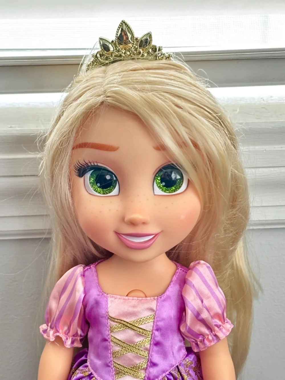 Disney Tangled Princess RAPUNZEL My Singing Friend Toddler Doll EUC Jakks WORKS